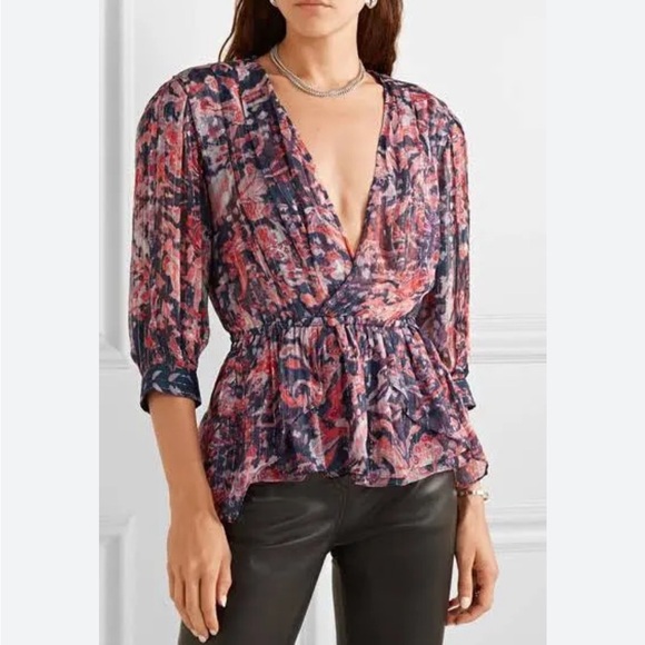 IRO Saola Floral Blouse - Picture 1 of 12